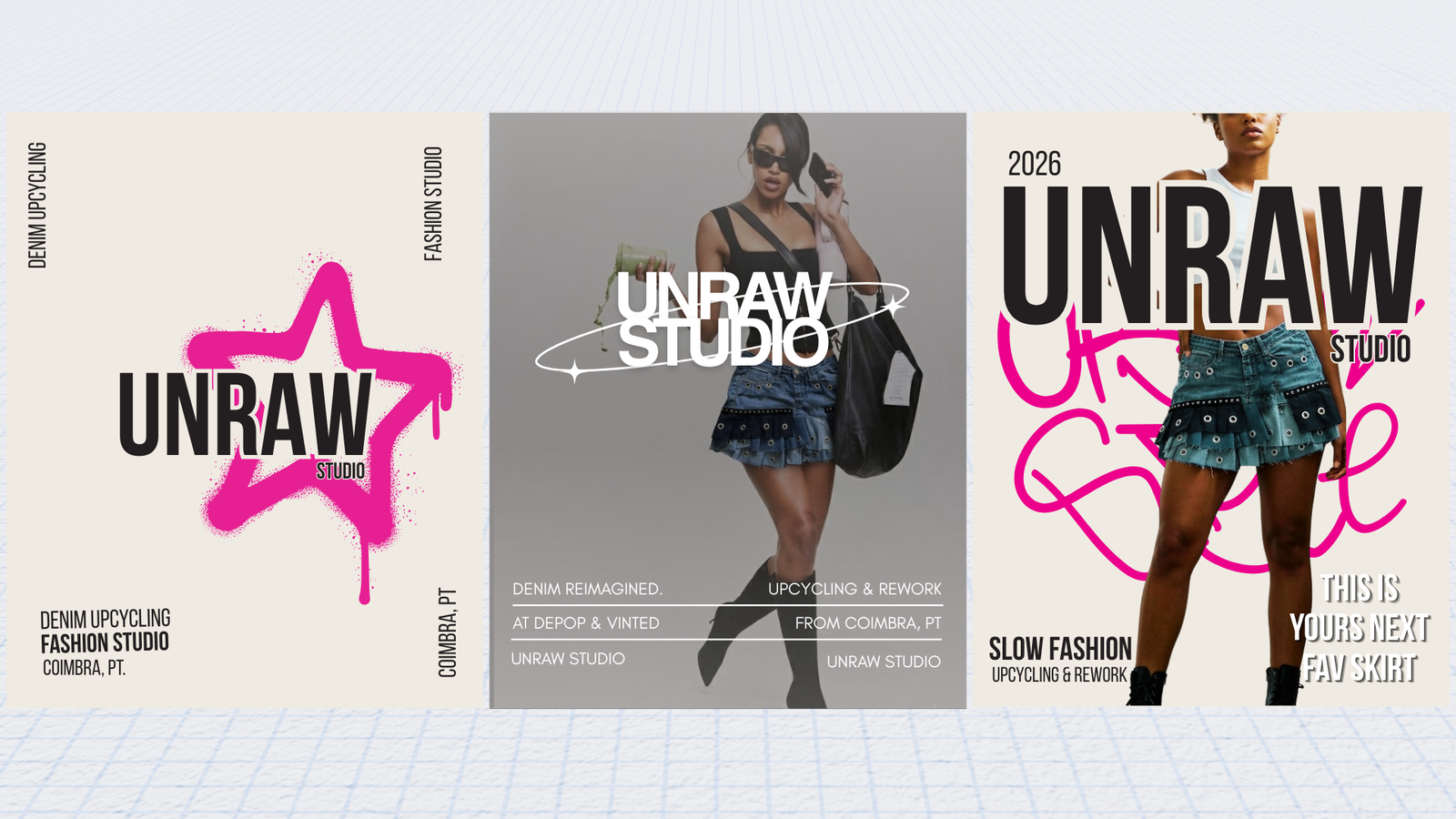 UNRAW Studio — estratégia de marca